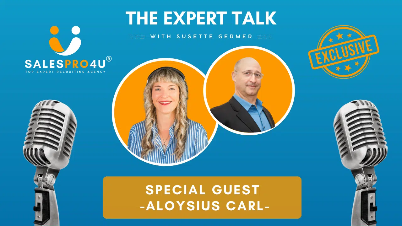 Personalvermittlung und Headhunting - SalesPro4U 7 Podcast Episode Covers Aloysius Carl