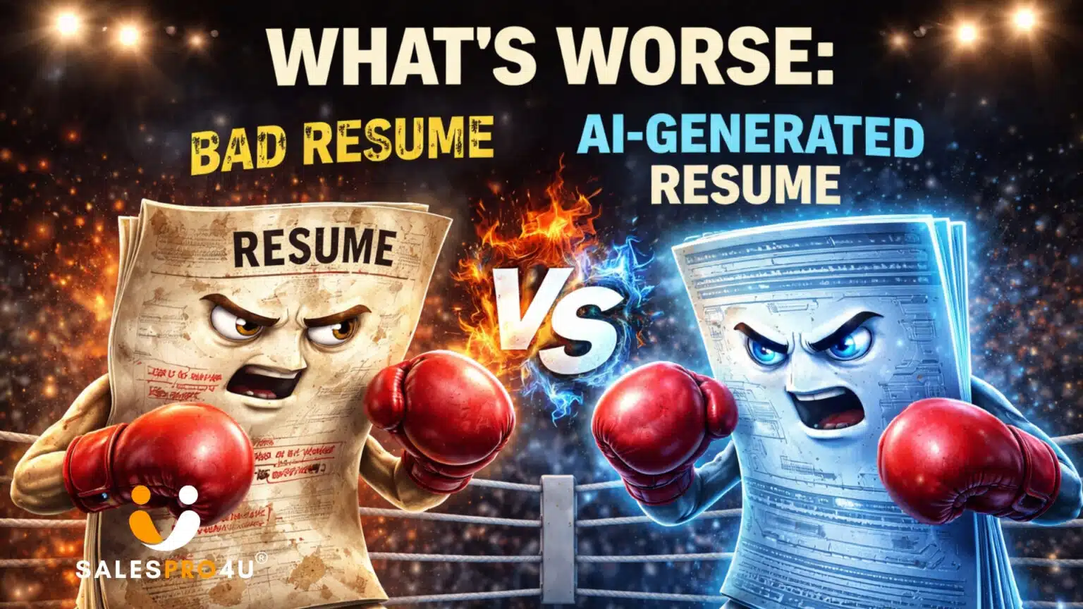 schlechter lebenslauf vs KI basierter lebenslauf